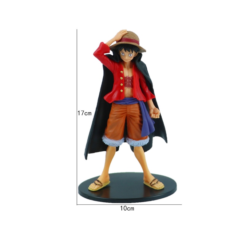 18cm One Piece Anime Figure Pirate Warriors Monkey D Luffy Roronoa Zoro Sanji Usopp Action Figures 4 - One Piece Plush