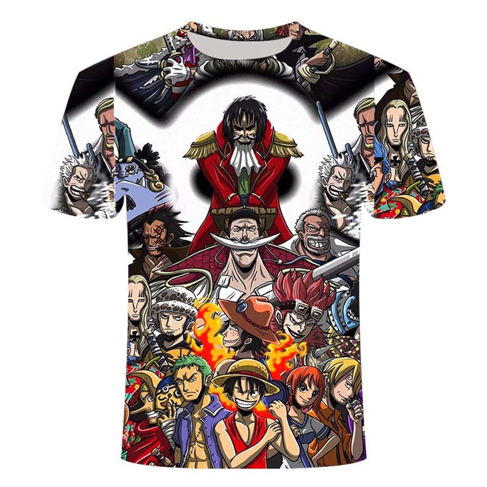3D Printed One Piece Monkey D Luffy T shirts for Boys 2022 Summer Casual Home Kids 4 - One Piece Plush