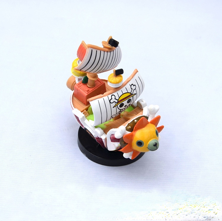 7cm Anime One Piece Ship Figure Luffy Model Toy Peripheral Super Mini Boat Assemble Model Action 5 - One Piece Plush