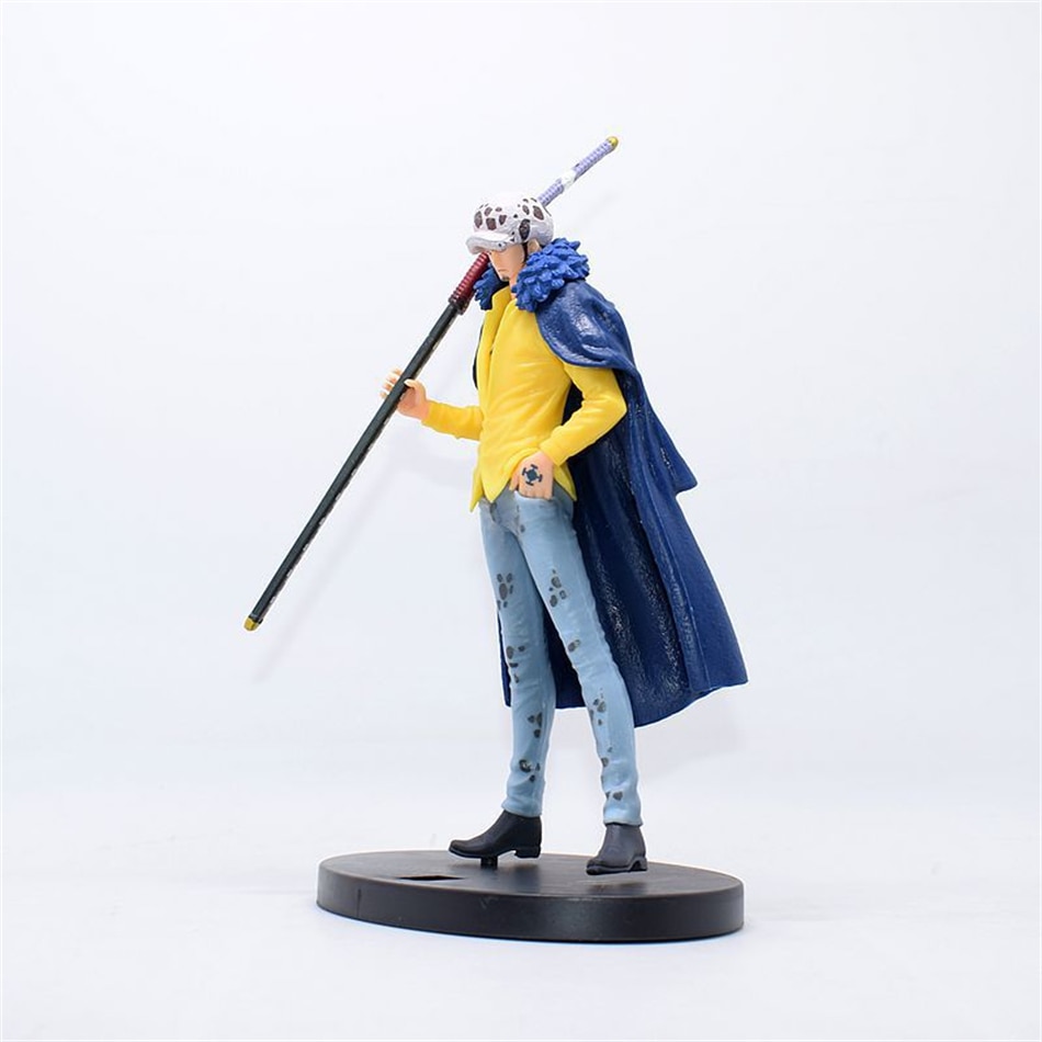 Japanese Anime Figure One Piece DXF Trafalgar Law PVC Collection Model Dolls Toy For Gift 17cm 1 - One Piece Plush