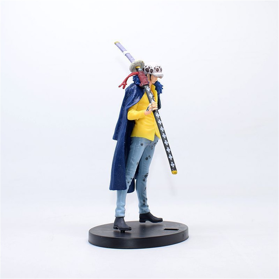 Japanese Anime Figure One Piece DXF Trafalgar Law PVC Collection Model Dolls Toy For Gift 17cm 3 - One Piece Plush