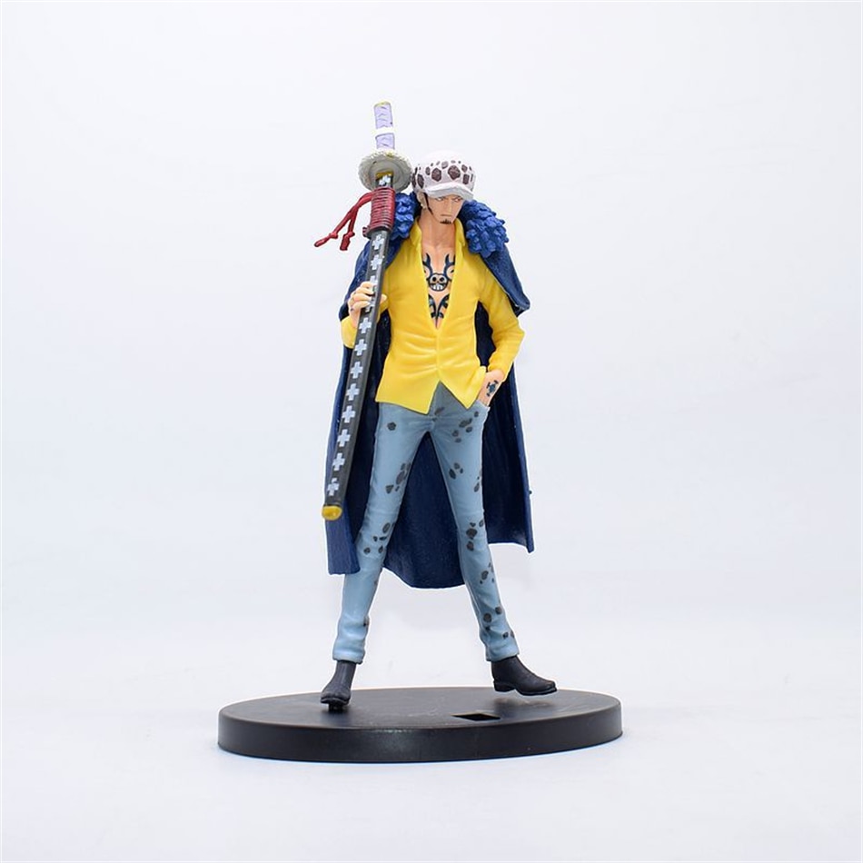 Japanese Anime Figure One Piece DXF Trafalgar Law PVC Collection Model Dolls Toy For Gift 17cm - One Piece Plush