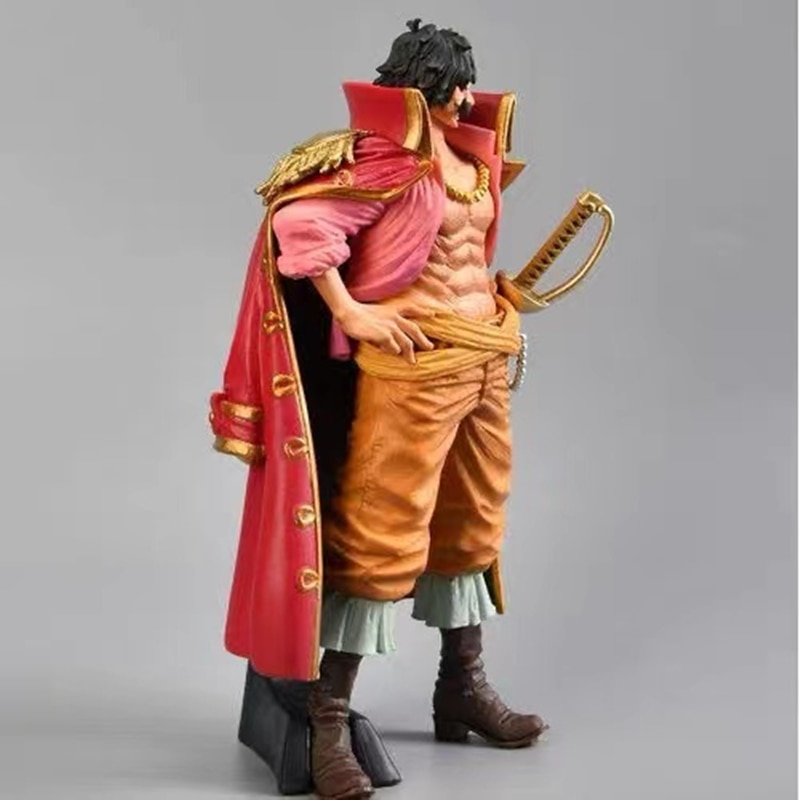One Piece Figure 23CM Gol D Roger King OF Artist Anime Action Figure Model Collection Statue 2 - One Piece Plush