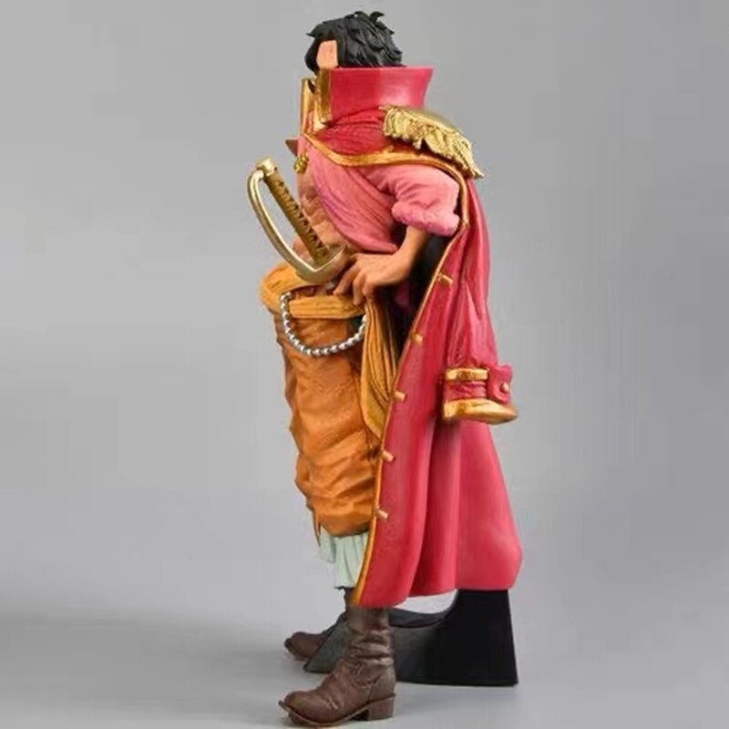 One Piece Figure 23CM Gol D Roger King OF Artist Anime Action Figure Model Collection Statue 3 - One Piece Plush