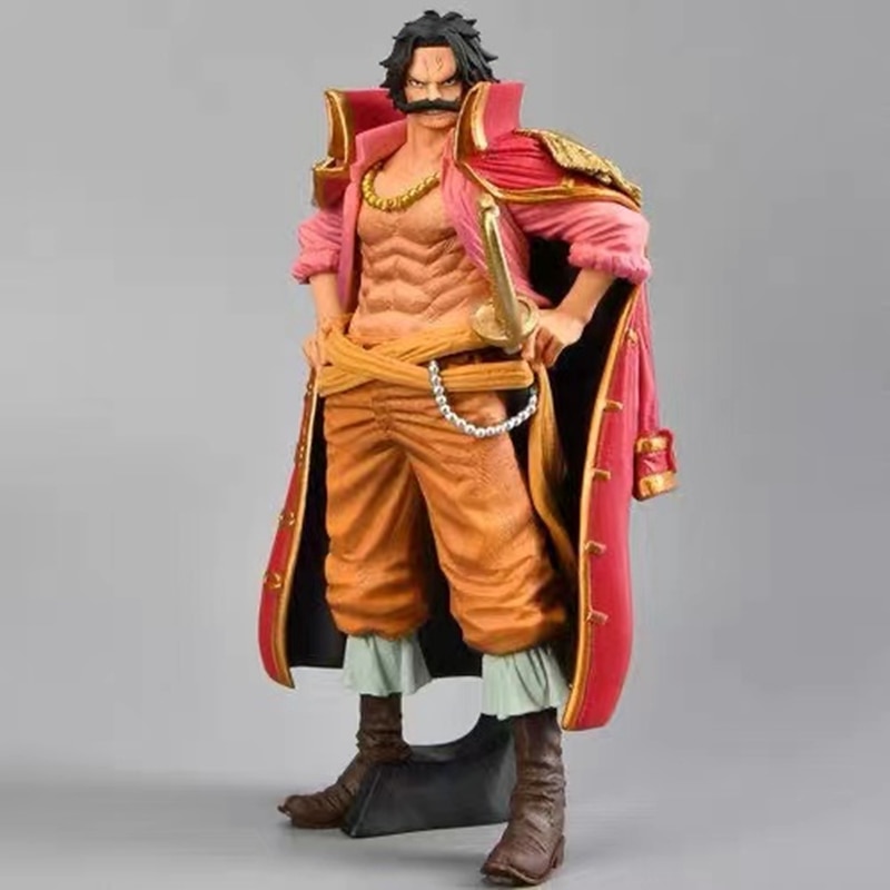 One Piece Figure 23CM Gol D Roger King OF Artist Anime Action Figure Model Collection Statue - One Piece Plush