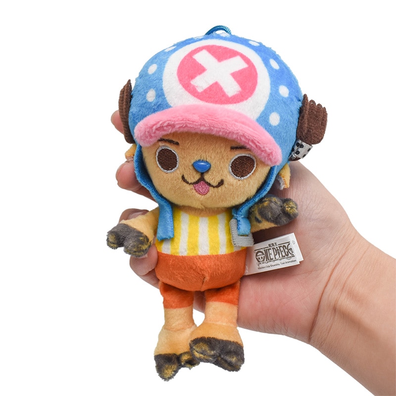 One Piece Plush Toys Luffy Chopper Sabo 10cm Plush Doll Stuffed Anime Cute Toy Chopper Doll 3 - One Piece Plush