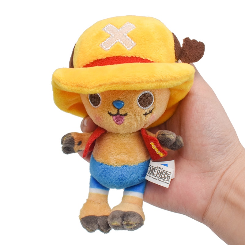 One Piece Plush Toys Luffy Chopper Sabo 10cm Plush Doll Stuffed Anime Cute Toy Chopper Doll 5 - One Piece Plush
