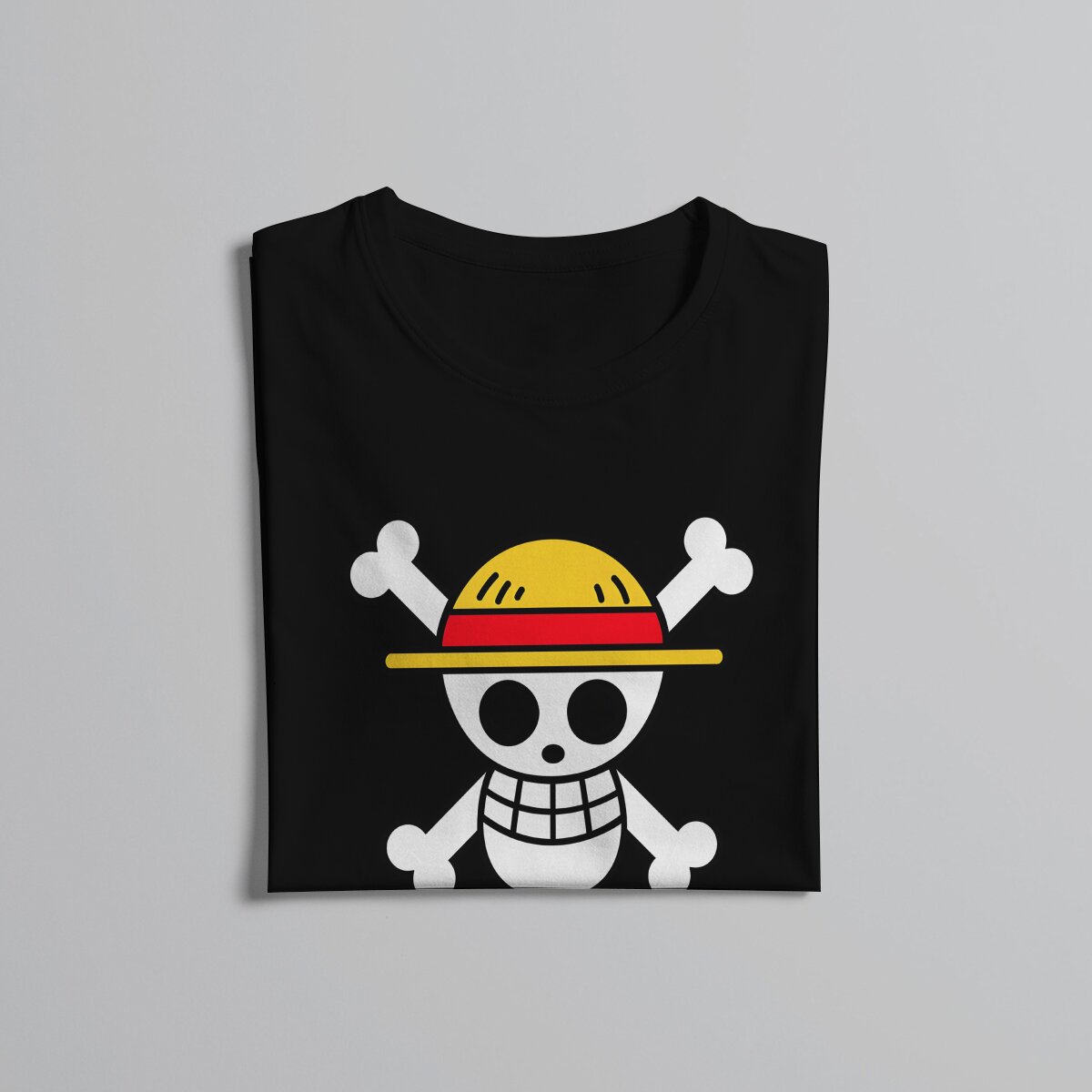 One Piece Skull Pirate Flag Man s TShirt O Neck Tops Polyester T Shirt Funny Birthday 4 - One Piece Plush